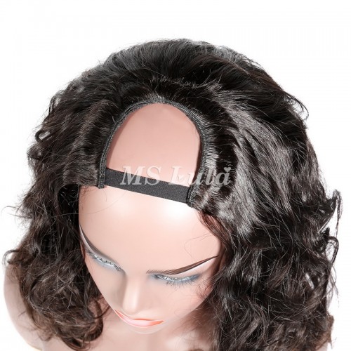 [New Year Offer] Ms Lula Glueless U-Part Wig Seamless Blend, Body Wave 100% Virgin Human Hair Wear & Go | Human Hair Wig | Lace Front